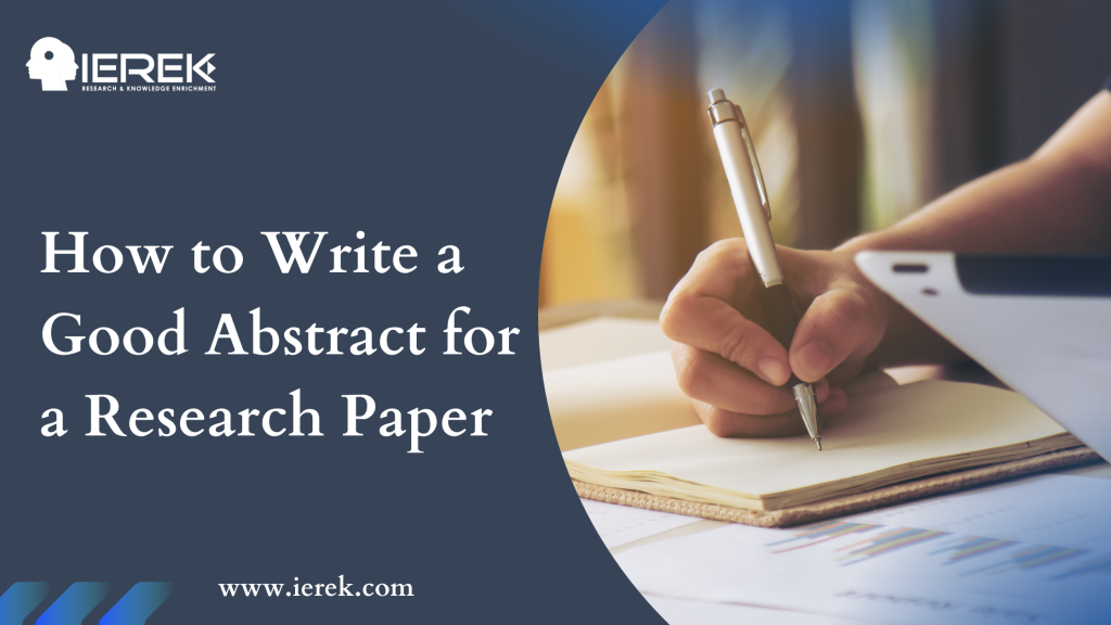 how to write an abstract for a quantitative research paper