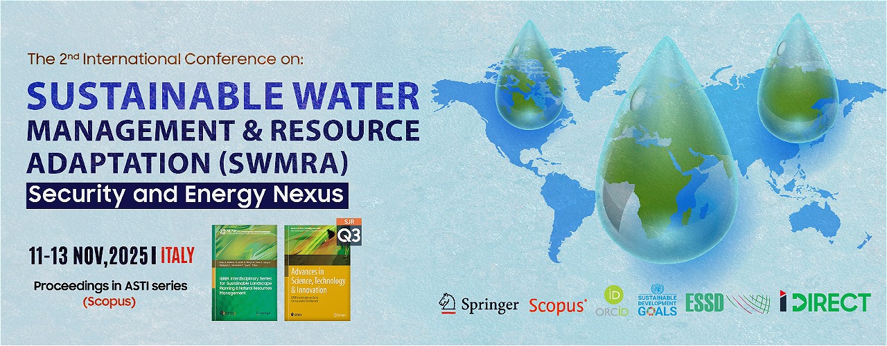 Sustainable Water Management, and Resource Adaptation (SWMRA) - 2nd edition