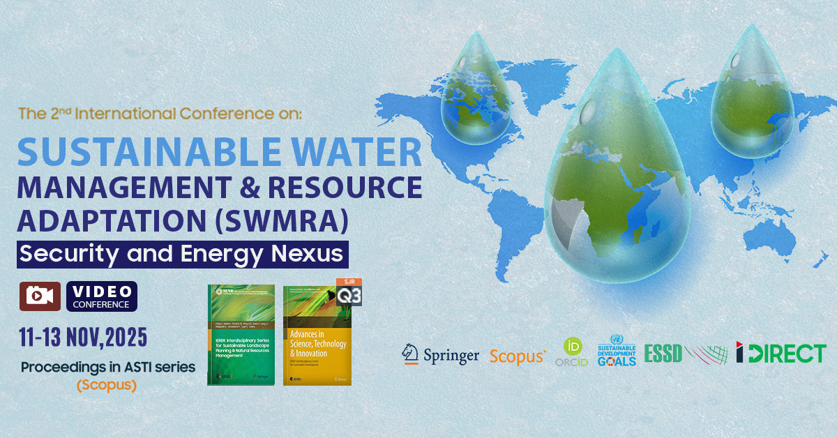 Sustainable Water Management, and Resource Adaptation (SWMRA) - 2nd edition